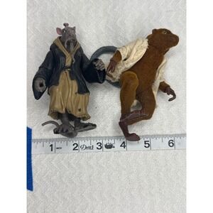 Vintage TMNT Master Splinter Rat King Action Figures Mirage Studios‎ 1988